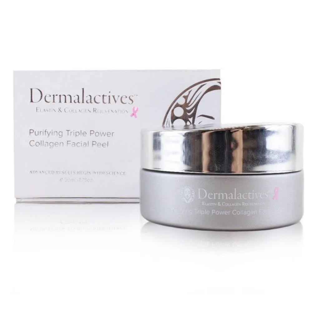 NIB Dermalactives Purifying Triple Power Collagen Facial Peel